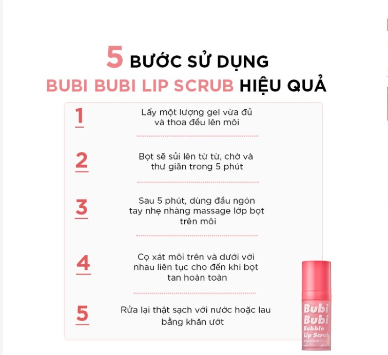 Combo 2 Sản Phẩm Dưỡng Môi Unpa Bubi Bubi Lip (TTBC 10ml - Son 3.8g)