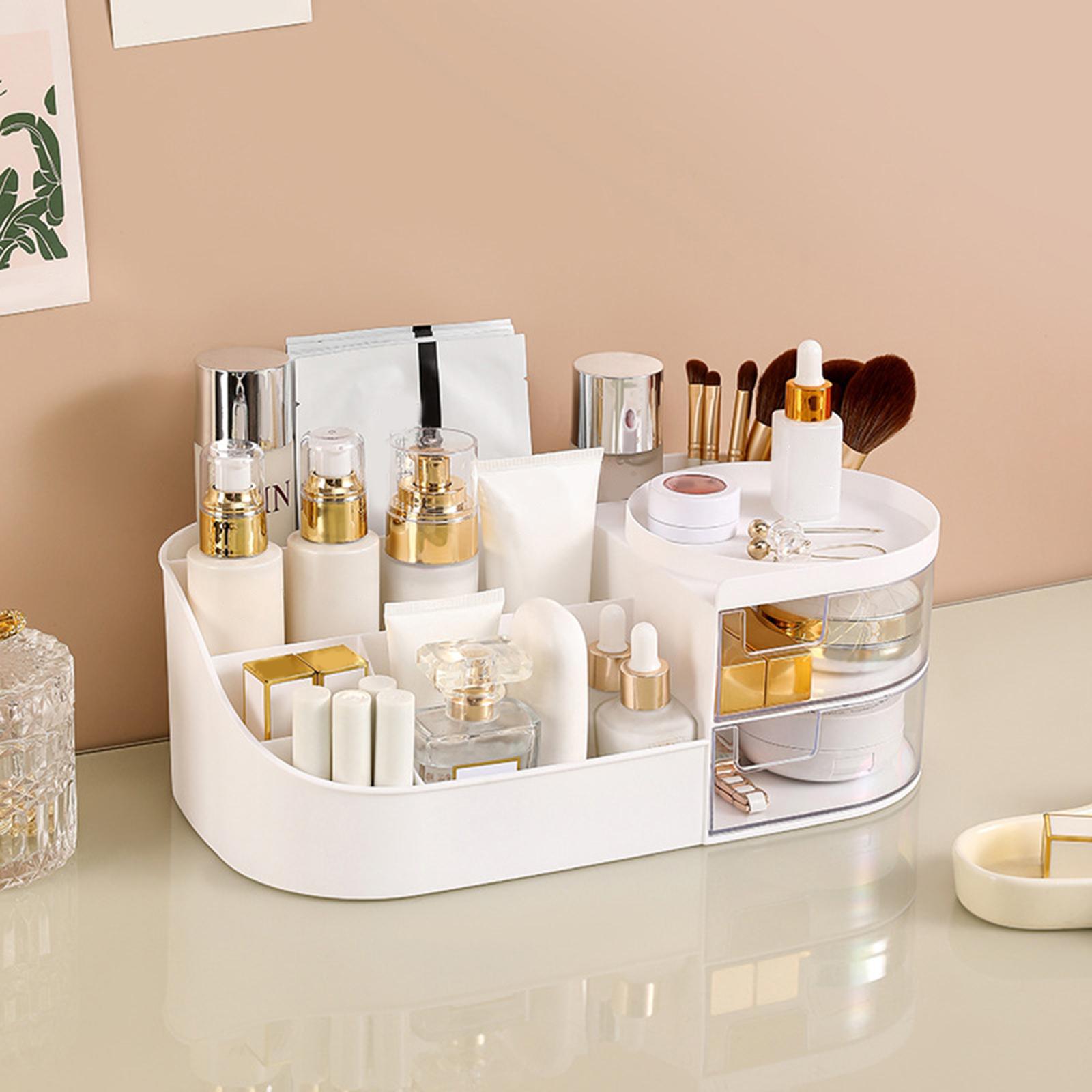 Hoearth Makeup Holder Organizer Desk Storage Boxes Container Vanity Desk Organizer for Vanity