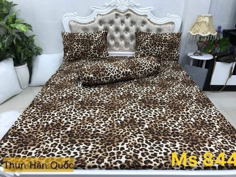 (KÍCH LẠ 2M2*2M) Bộ drap ga thun Hàn quốc