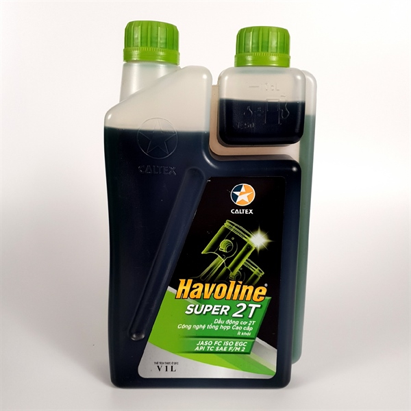 Dầu động cơ 2 thì caltex havoline plus 2t, super 2t