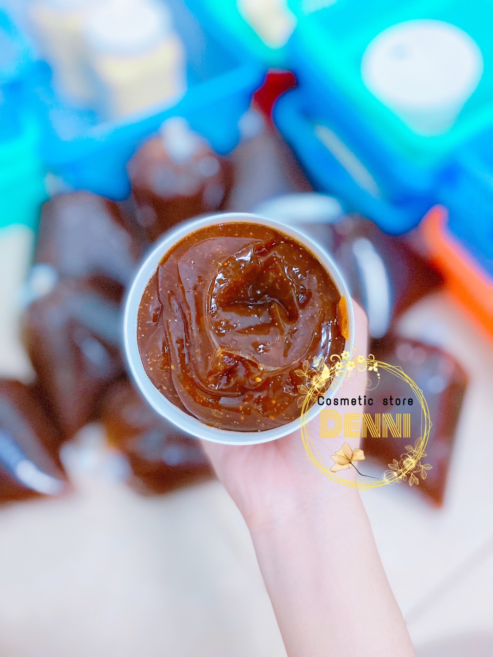 Lẻ hủ tẩy da chết cà phê nguyên chất 500g