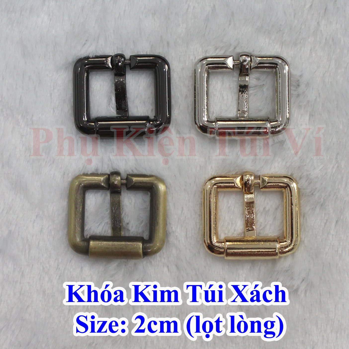 Khóa kim túi xách 2cm (17k/cái)