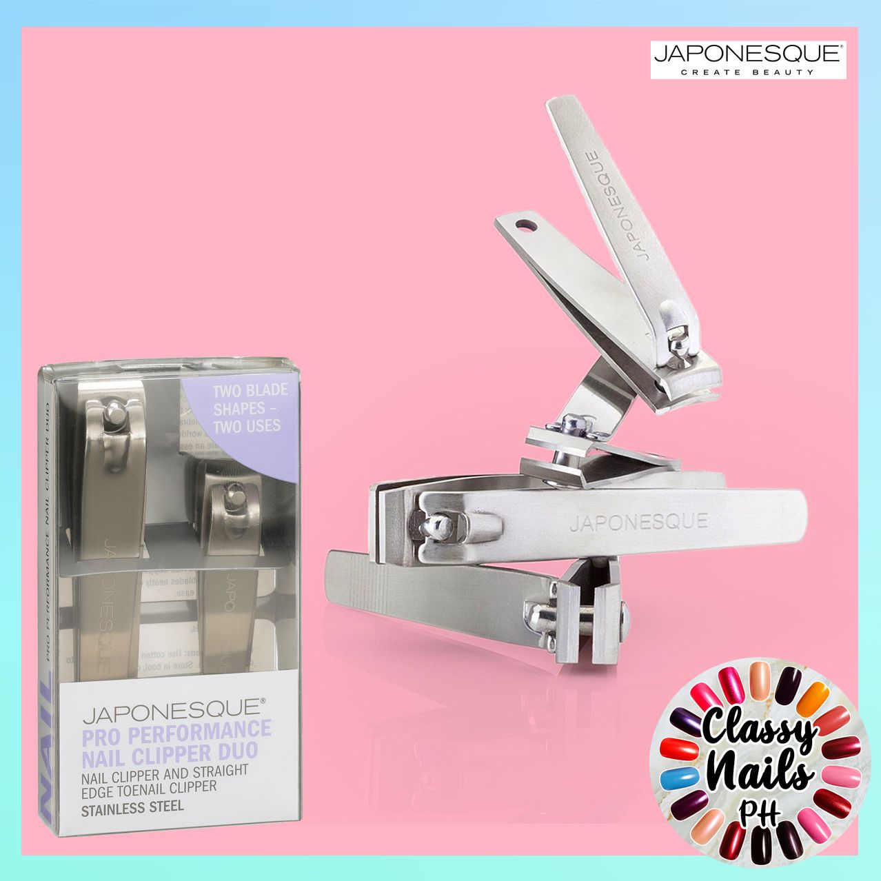 Japonesque • Pro Performance Nail Cutter Clipper [2 cutter per pack