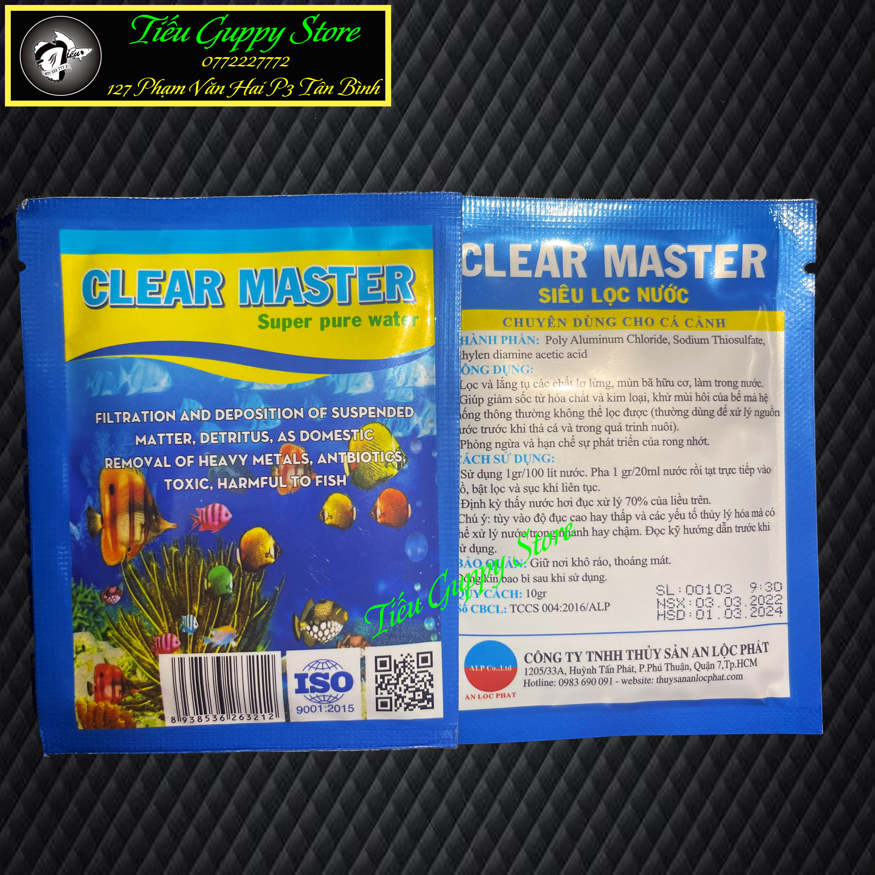 Clear master - siêu lọc nước hồ cá cảnh