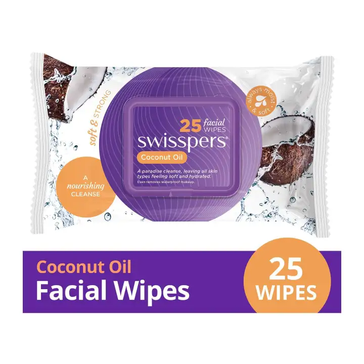 coconut oil face wipes
