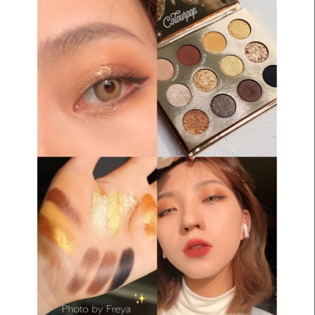 Bảng phấn mắt COLOURPOP GOOD AS GOLD