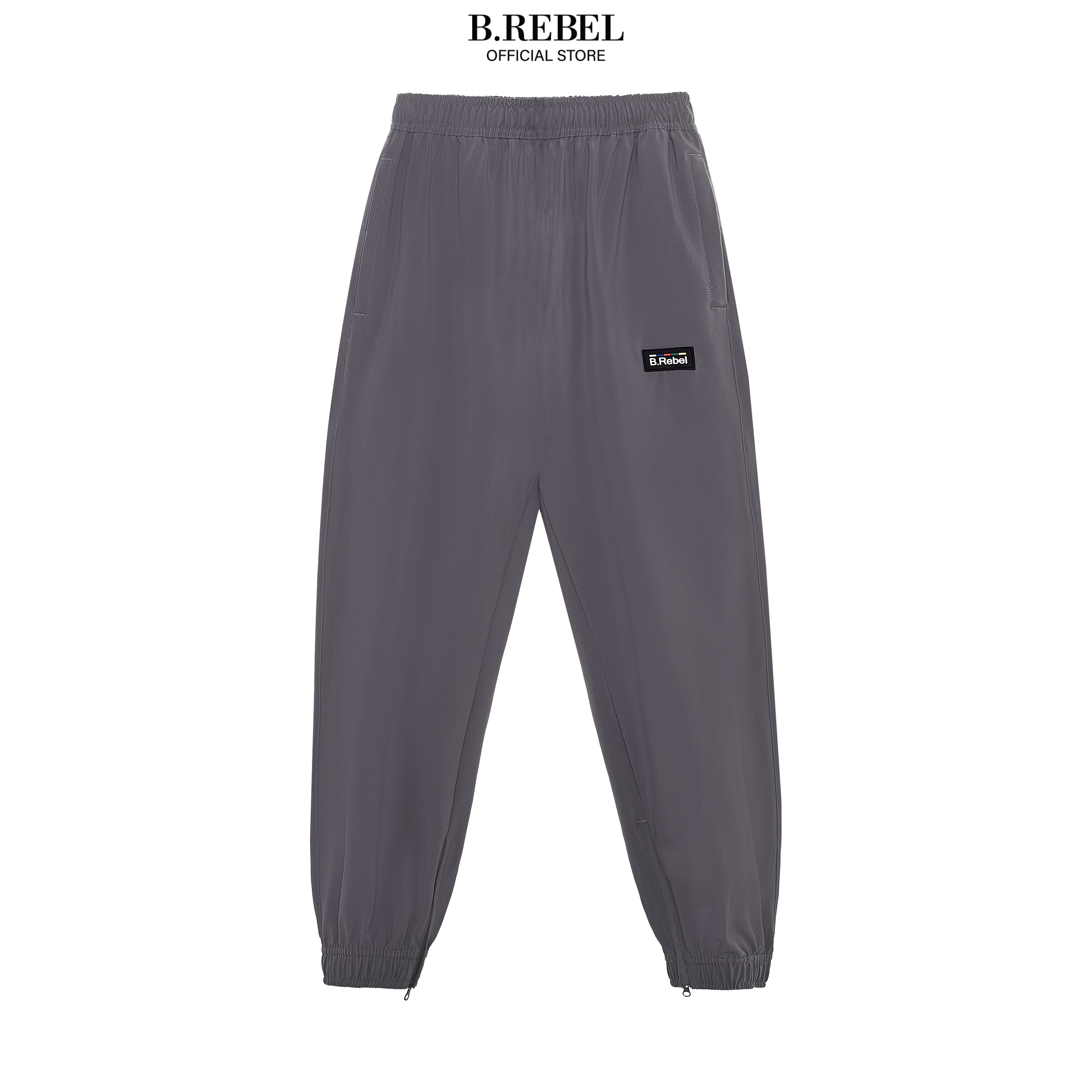 Quần Dài Track Pants B.REBEL Màu Xám