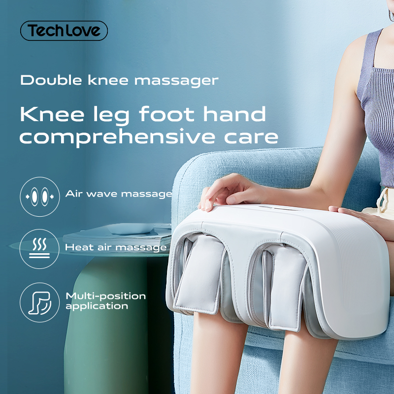 Tech Love Knee Massager Hot Compress Physiotherapy Device Big and Calf