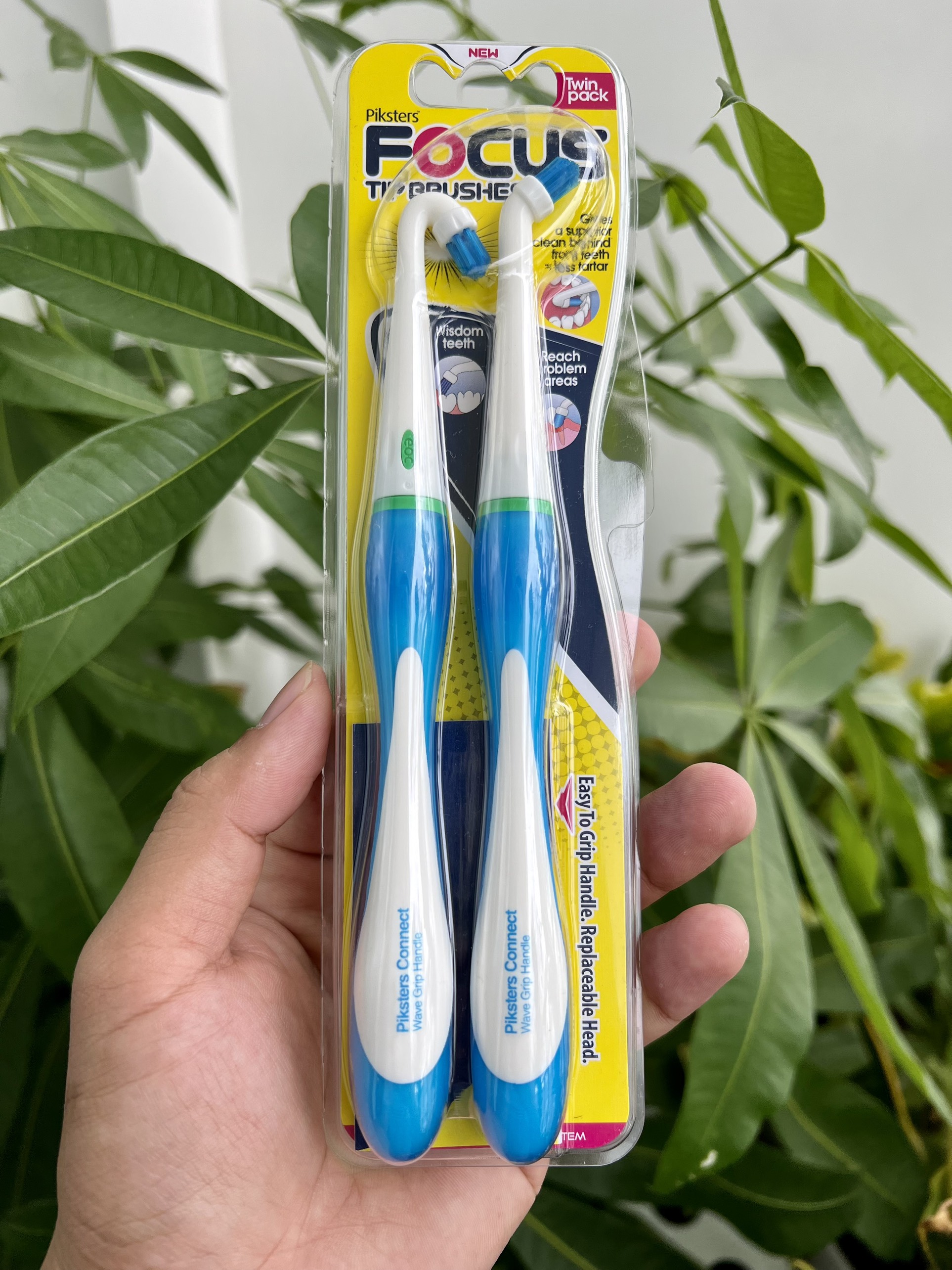 Combo 2 bàn chải góc Piksters