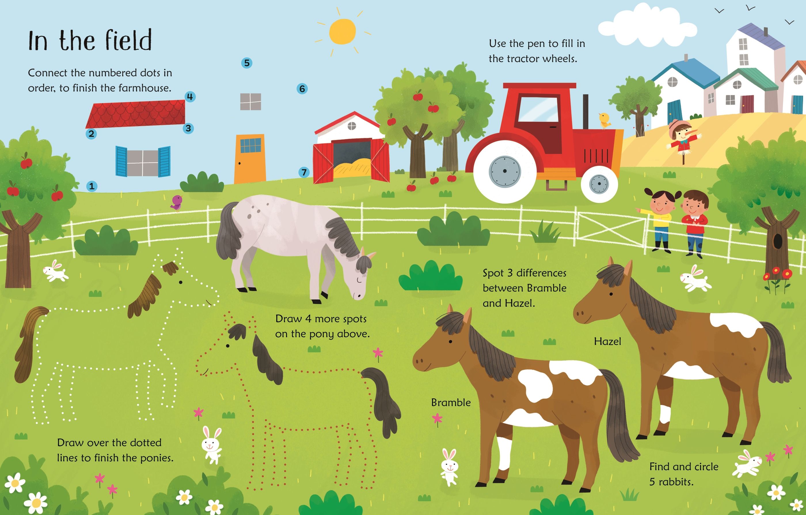 Fahasa - Wipe-Clean Horse And Pony Activities