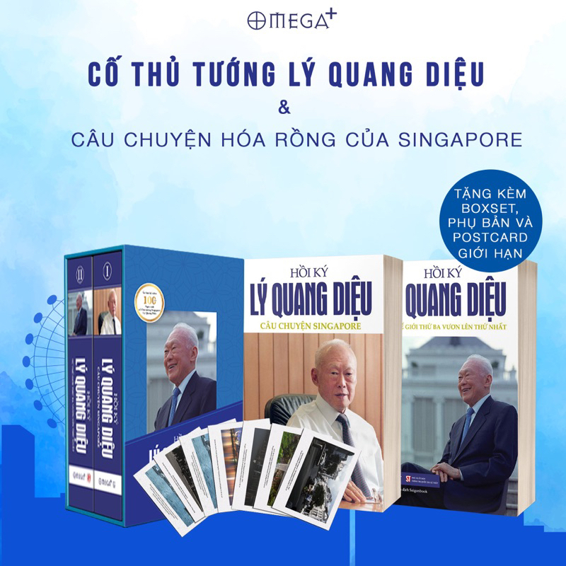 Sách - bộ 2 cuốn hồi ký lý quang diệu