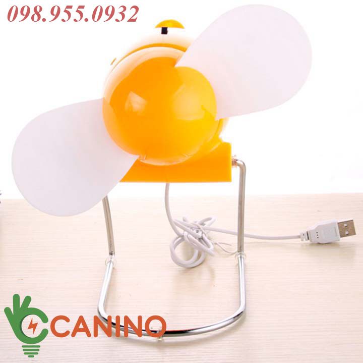 Quạt con cóc mini cắm cổng USB 5V Canino