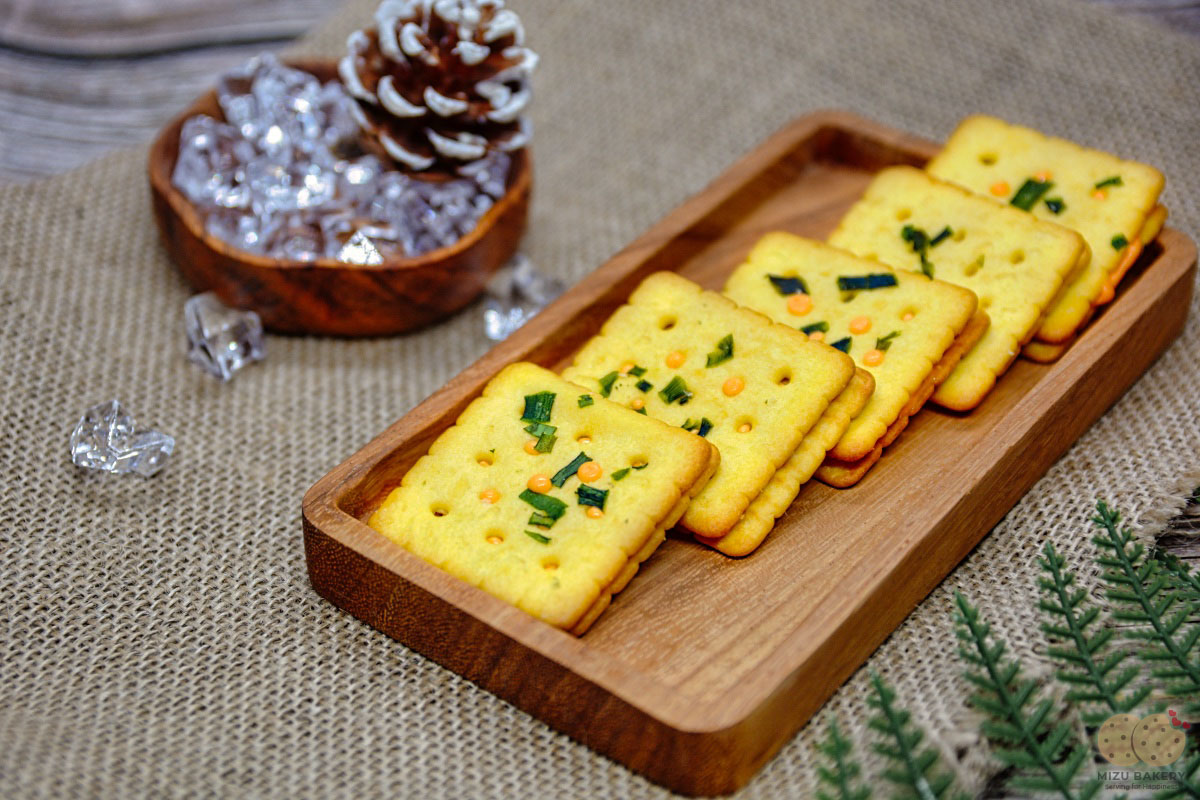 Bánh quy hành kẹp phô mai 200g