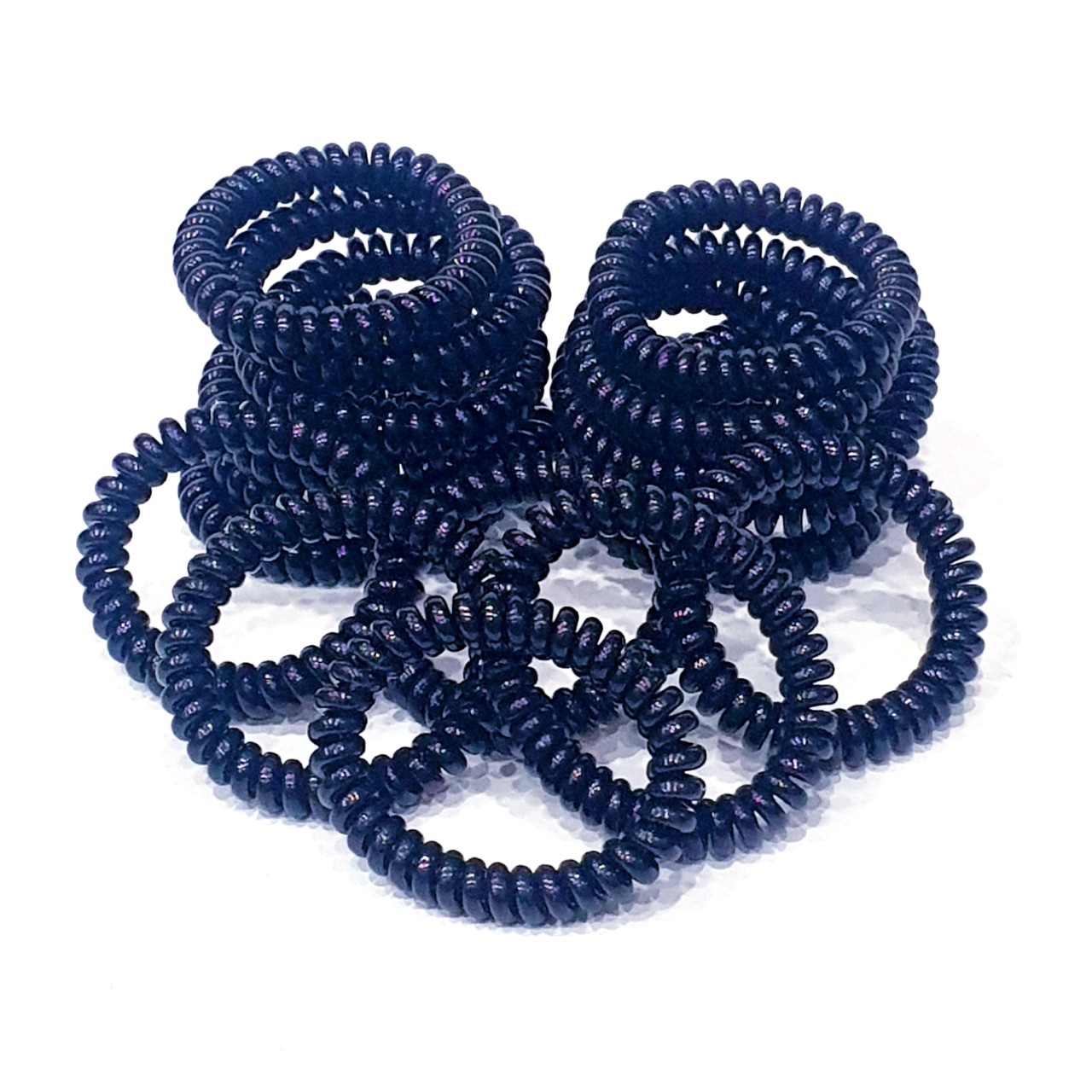 Cột Tóc Lò Xo Đen Mini (3cm)