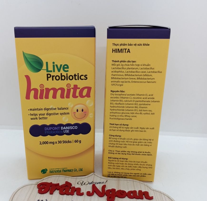 Men Vi Sinh Live Probiotics Himita 30 Gói