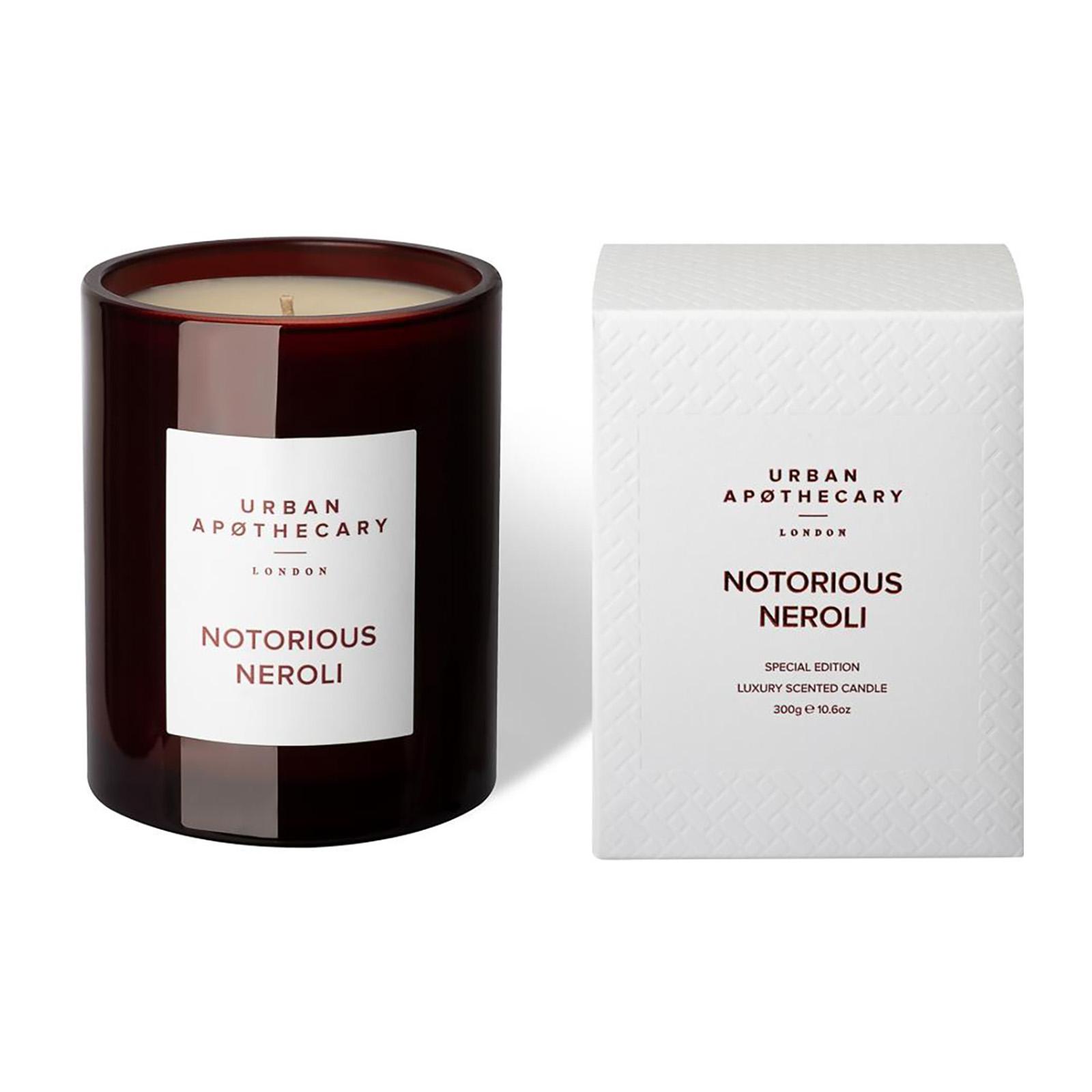 Urban Apothecary Notorious Neroli 300G Luxury Boxed Ruby Glass Candle Limited Edition Lazada