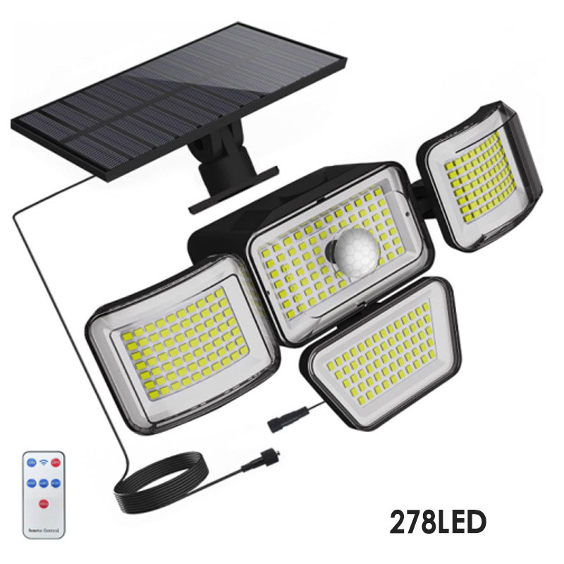 Solar Lights Wall Lights Outdoor Lighting Garden Lights Remote Control Human Sensor Lights Super Bright Spotlights