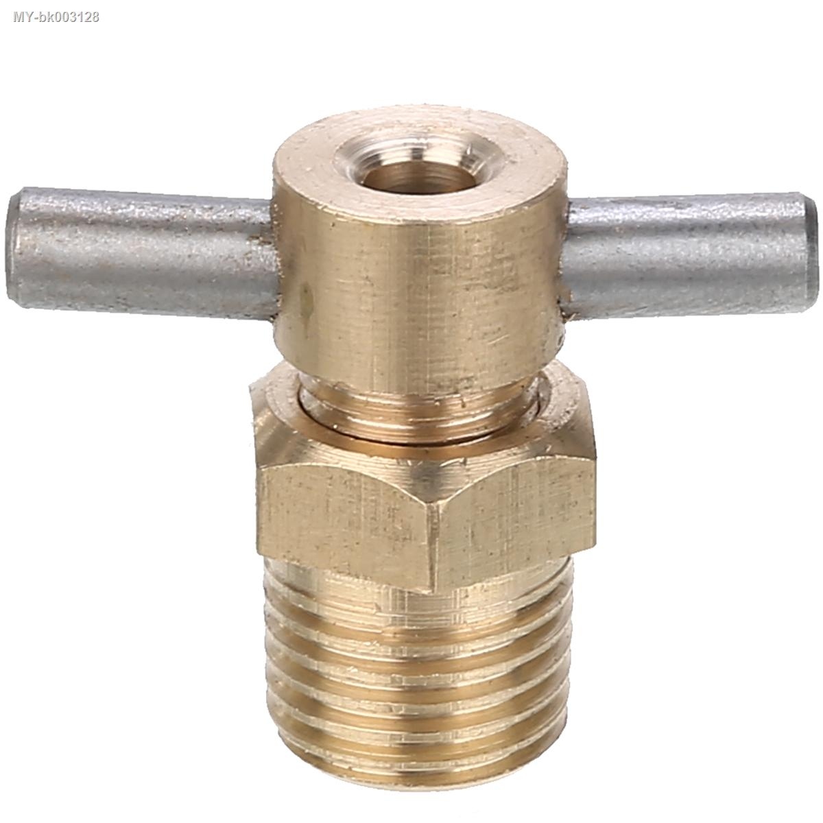 Durable 1/4 Inch NPT Brass Drain Valve Air Compressor Drain Valve For