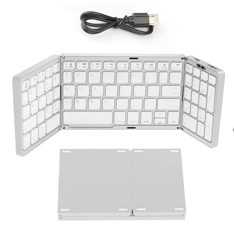 Joa kích thước đầy đủ bàn phím điện thoại di động với số keypy du lịch Bàn phím Bluetooth cho Samsung Galaxy iPhone Xiaomi