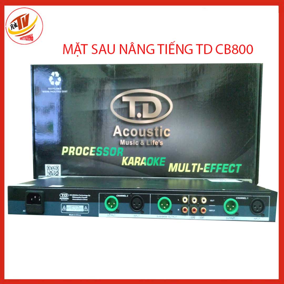 [kèm micro mv01] Nâng tiếng-nâng tiếng- nâng tiếng td cb 800