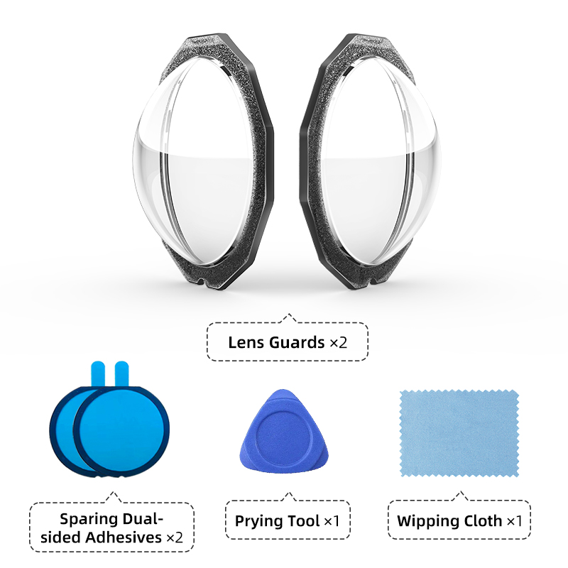 For Insta360 X3 Stick-On Lens Protector Protective Sports Camera Accessories