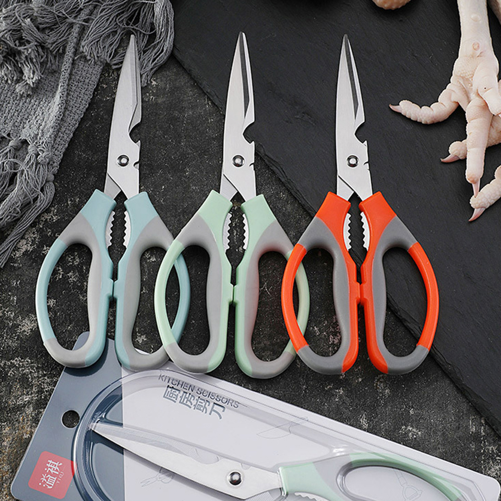 Kitchen Scissors Kitchen Bar Supplies Kitchen Food Scissors Kitchen Tools Food Chicken Bone Scissors Household#1 * Scissors