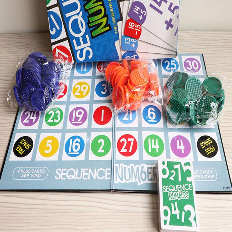 Bộ trò chơi Board Game Sequence Number đánh số vui nhộn cho bé