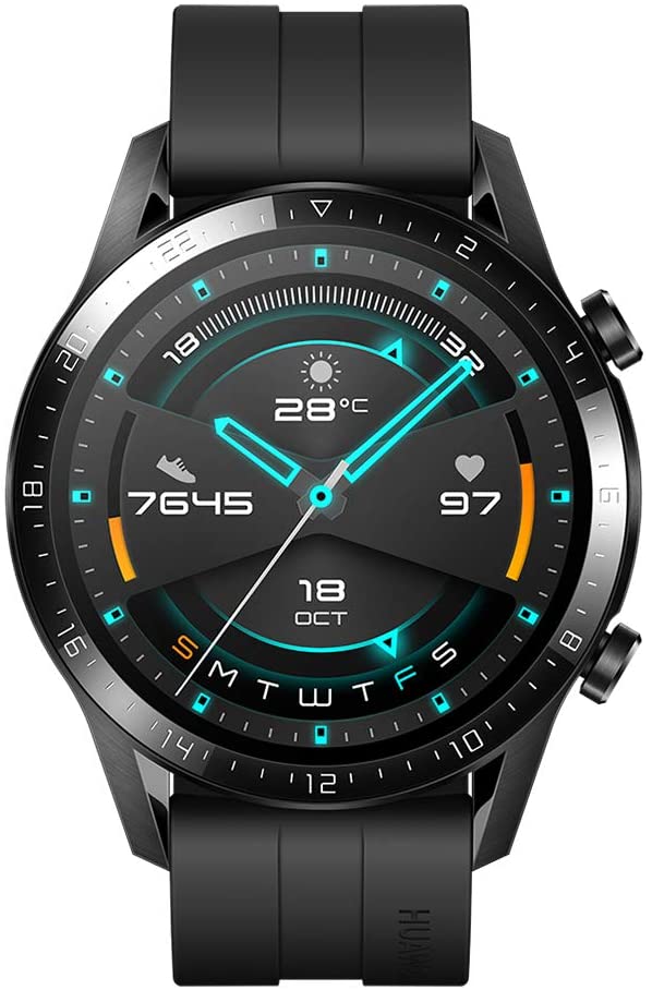 Huawei Watch GT2 46mm (Matte Black) - T2 Electronics | Lazada