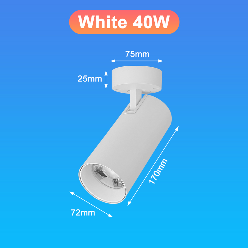 【NEW】 Led SpotLight 220V Spot light COB Ceiling Spots Lamp Led Downlight Foldable Fixture Track Light Indoor Lighting For Kitchen Home.