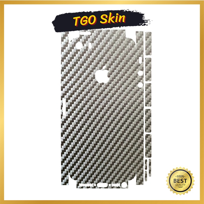 Miếng dán skin iPhone 5S / iPhone 5SE / iPhone 5 cao cấp Carbon / Matrix / HoneyComb