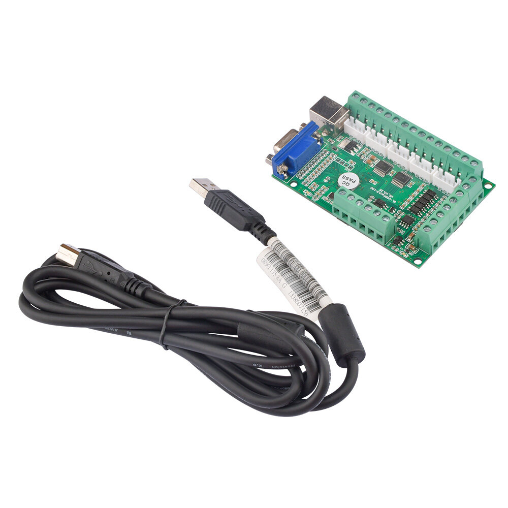 diymore slope MACH3 Interface Board USB Interface Board Engraving Machine Cnc Motion Control Card 5-axis Interface