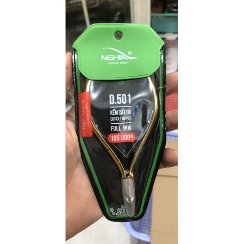 Kềm Nghĩa D208 cắt da thép Carbon (Kềm da D205)