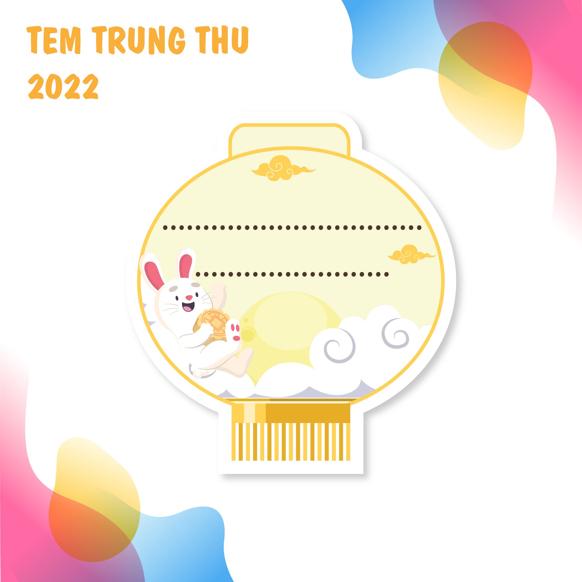 20 tem dán trung thu 2023