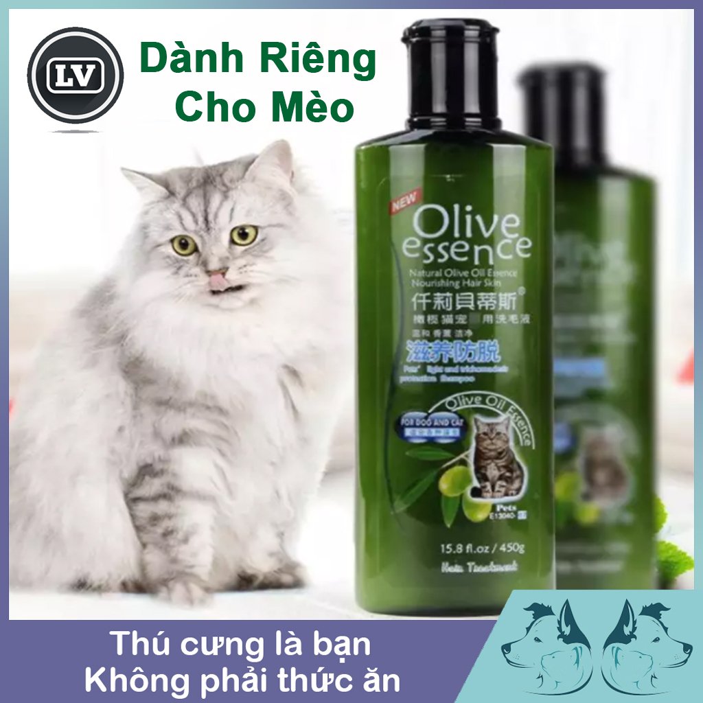 [CHÍNH HÃNG] Sữa Tắm Cho Mèo SOS trắng 530ml Phụ Kiện Thú Cưng Long Vũ