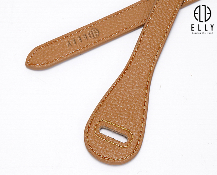 [Brand Day] Dây thắt lưng nữ cao cấp nữ da thật ELLY – ED59