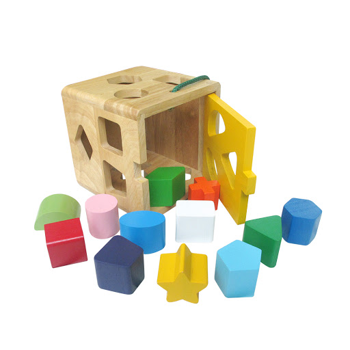 Đồ chơi gỗ Winwintoys Giỏ thả 12 khối