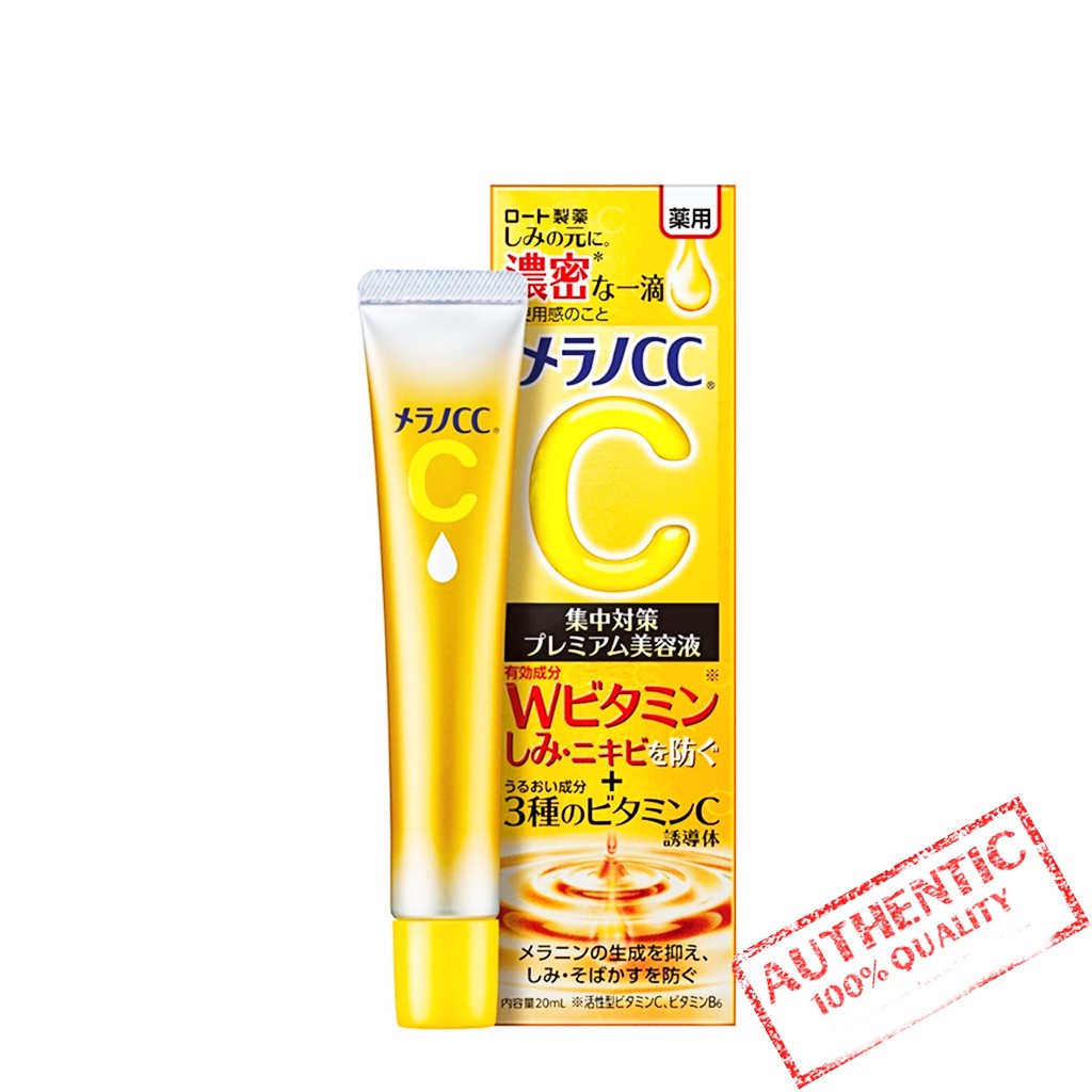 [MẪU MỚI 2021 – Bản Premium] Serum Melano CC Vitamin C, E  Hỗ Trợ Làm Trắng Da, Mờ Thâm Mụn (Bản Cao Cấp)