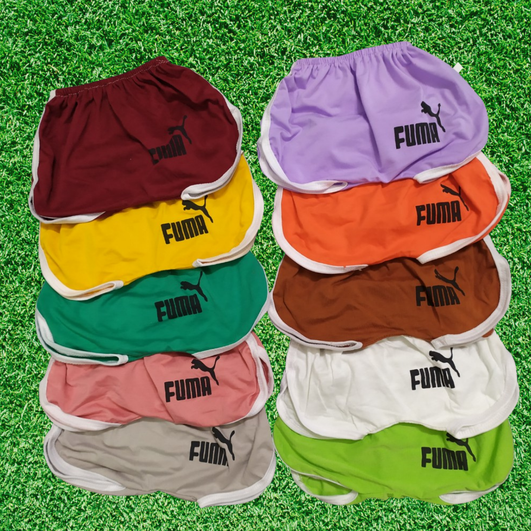 Sét 10 quần chục đùi sọc viền chất cotton cho bé trai/gái 6-16kg