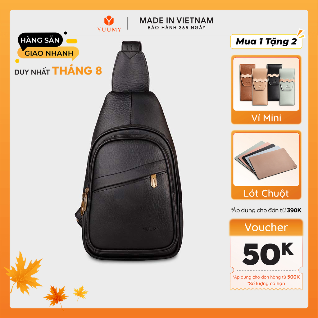 Balo Yuumy (Thời trang nữ đi chơi, đi làm - Balo da YBAC2)