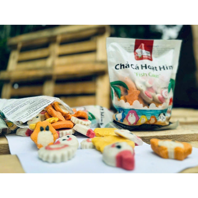 CHẢ CÁ HOẠT HÌNH LICHUAN 500GR (giao tphcm)