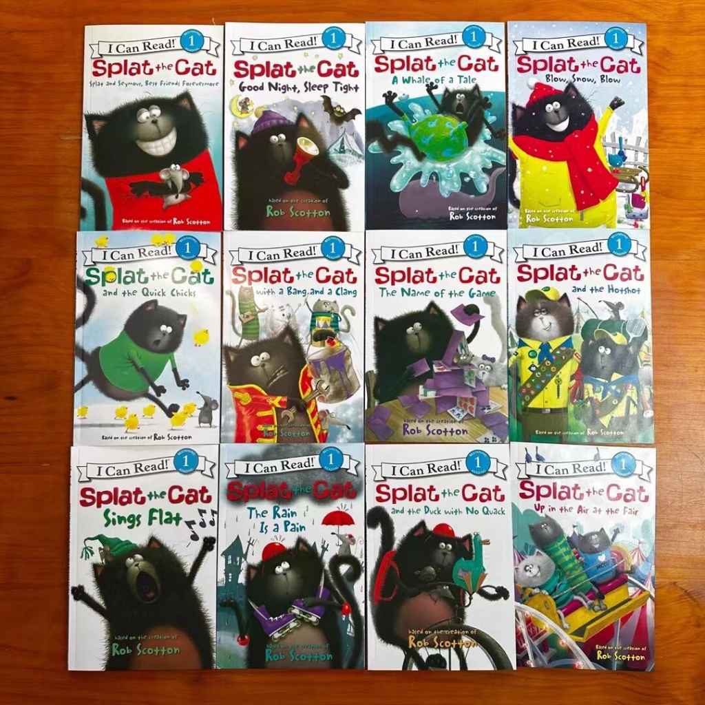 Bộ nhập - I can read: Splat the cat - 20 books