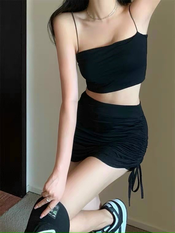 Chân Váy Hot Trend Rút Dây 2 Bên THời Trang, Dễ Phối Đồ