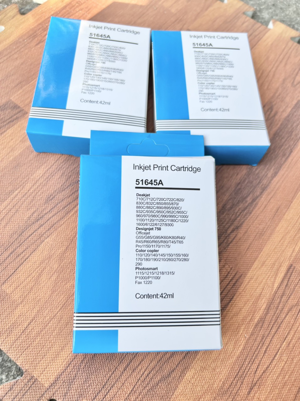 Mực máy in sơ đồ cao cấp 51645A, mực in HP 45 (1 Hộp)