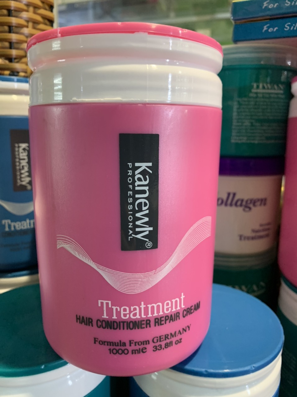 Hấp xã mềm mượt tóc kanewly 1000ml