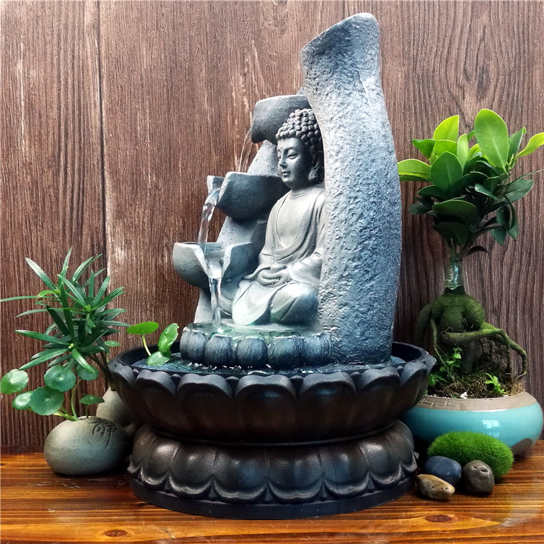 Thác nước phong thuỷ Phật