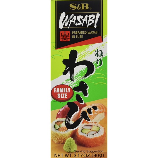 Gia vị wasabi s&b prepared wasabi in tube combo 43g tube + 90g tube - ảnh sản phẩm 3