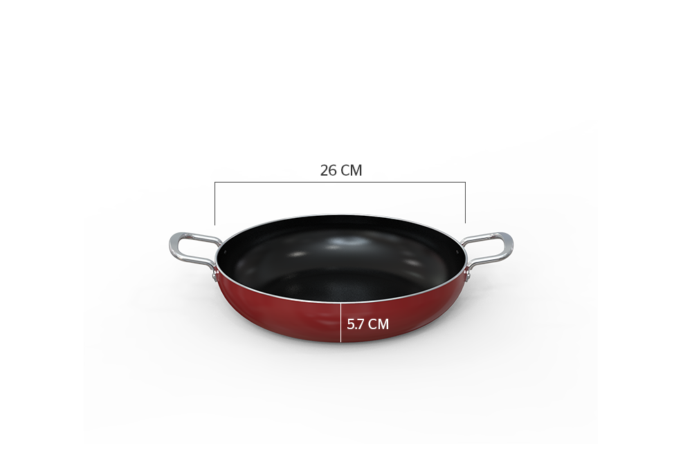 Chảo Trơn Chống Dính 2 Quai Sunhouse CT Hàng Chính Hãng