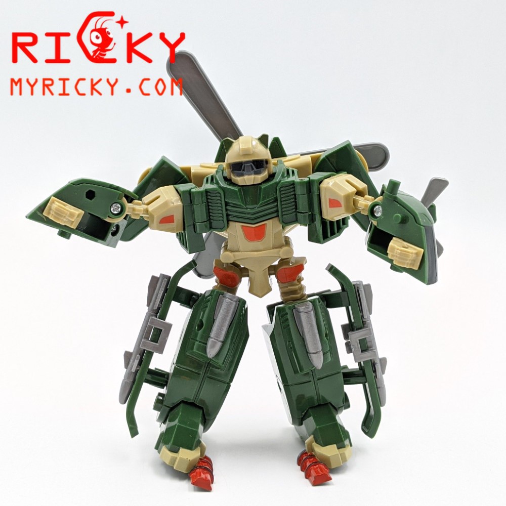Robot biến hình - Robot lắp ráp - Trực thăng robot - Robot người máy siêu cấp