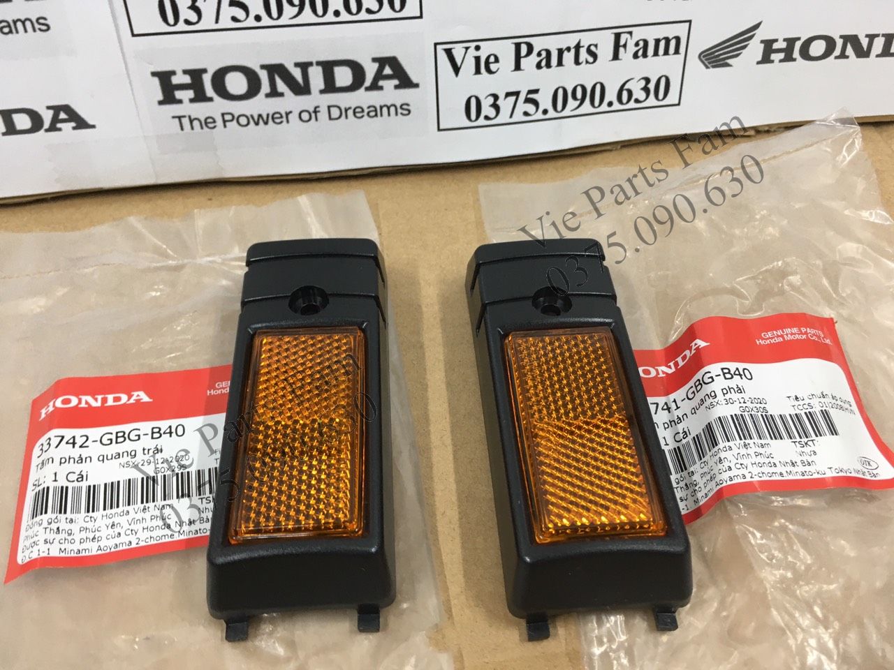 Mắt cua Dream Honda ( 1 đôi )
