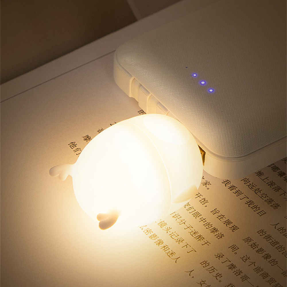 Energy-saving Light USB Energy-saving Night Light Simple And Cute Design Mobile Power Light Eye Protection LED Ambient Light#1 * Night light